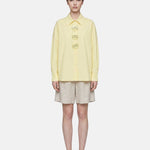 Blusa in Cotone Giallo