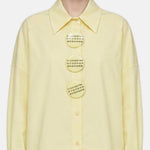 Blusa in Cotone Giallo
