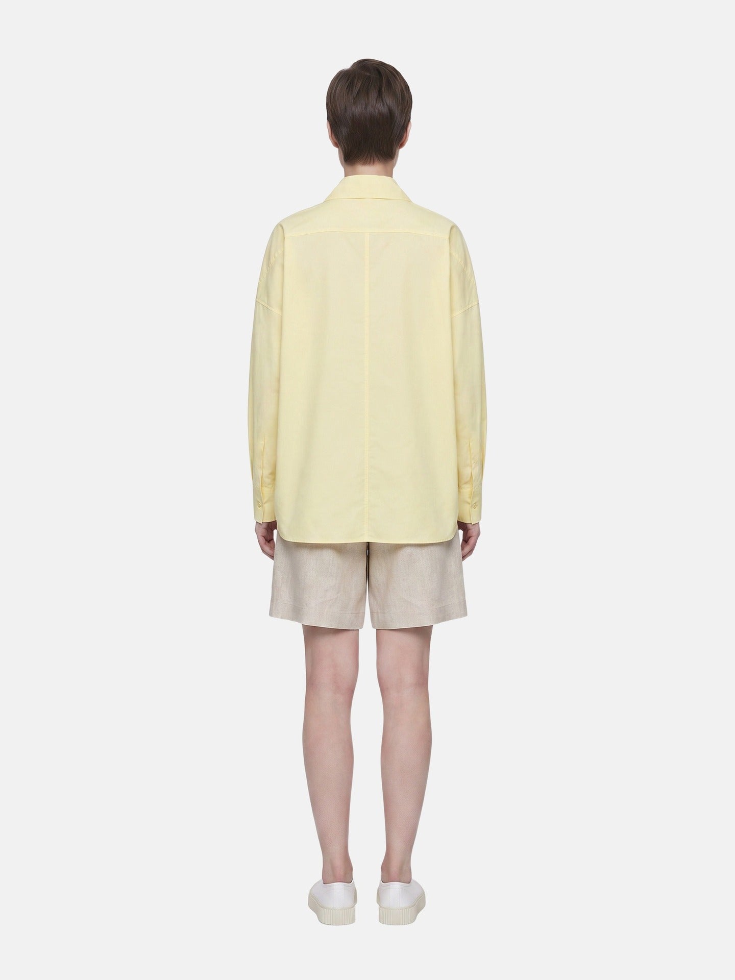 Blusa in Cotone Giallo