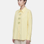 Blusa in Cotone Giallo