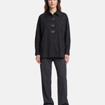 Blusa in Cotone Nero