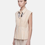 Blusa in 86 Lyocell 14 Poliestere Panna