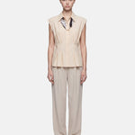 Blusa in 86 Lyocell 14 Poliestere Panna