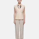 Blusa in 86 Lyocell 14 Poliestere Panna