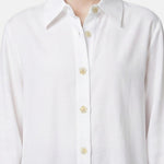 Blusa in 86 Lyocell 14 Poliestere Bianco