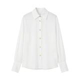 Blusa in 86 Lyocell 14 Poliestere Bianco