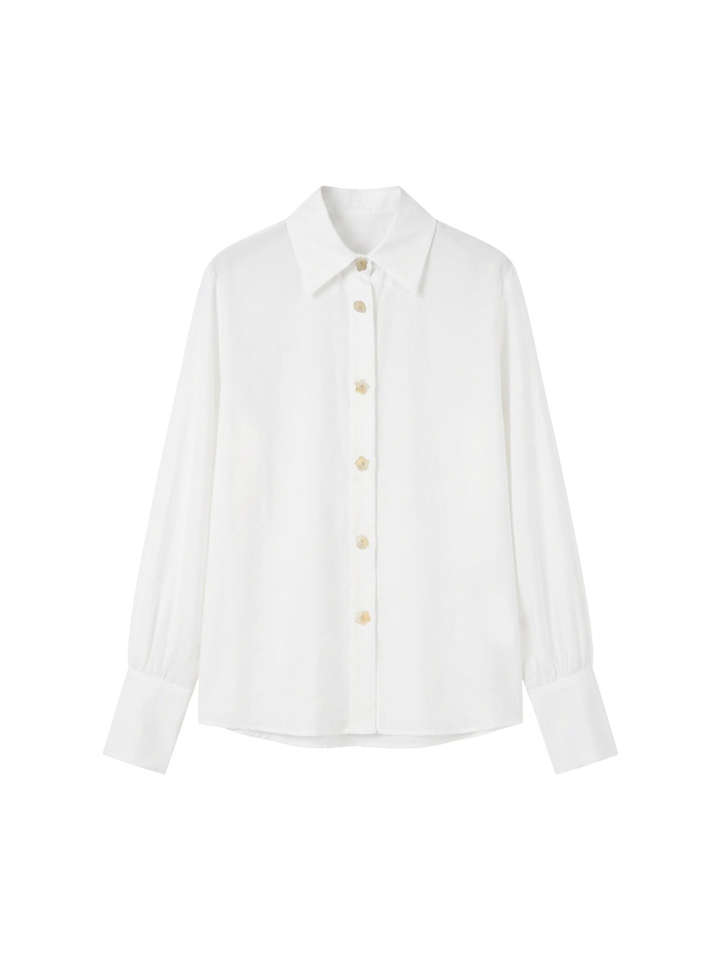 Blusa in 86 Lyocell 14 Poliestere Bianco