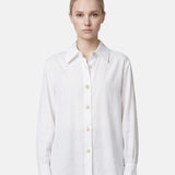 Blusa in 86 Lyocell 14 Poliestere Bianco
