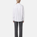 Blusa in 86 Lyocell 14 Poliestere Bianco