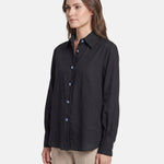 Blusa in 86 Lyocell 14 Poliestere Nero