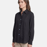 Blusa in 86 Lyocell 14 Poliestere Nero