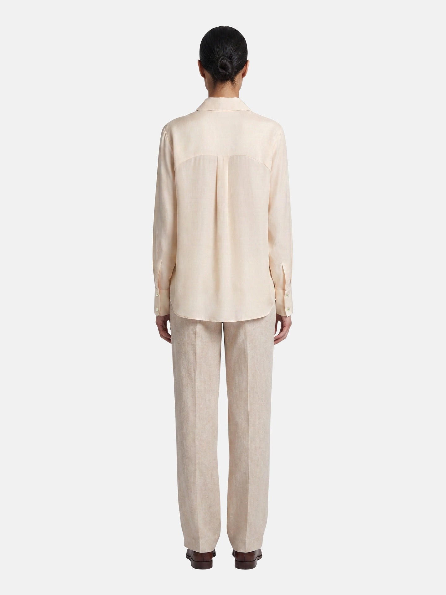 Blusa in 86 Lyocell 14 Poliestere Panna