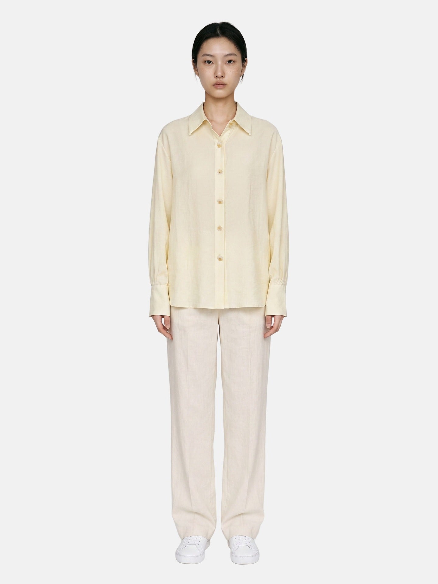 Blusa in 86 Lyocell 14 Poliestere Giallo