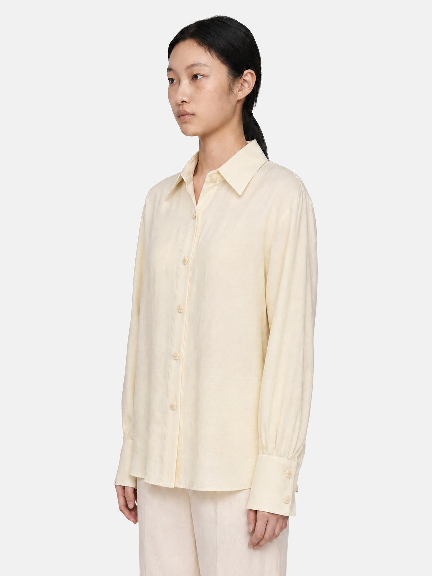 Blusa in 86 Lyocell 14 Poliestere Giallo