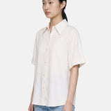 Blusa in Lyocell Bianco