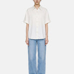 Blusa in Lyocell Bianco