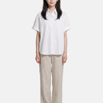Blusa in Lyocell Panna