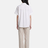 Blusa in Lyocell Panna