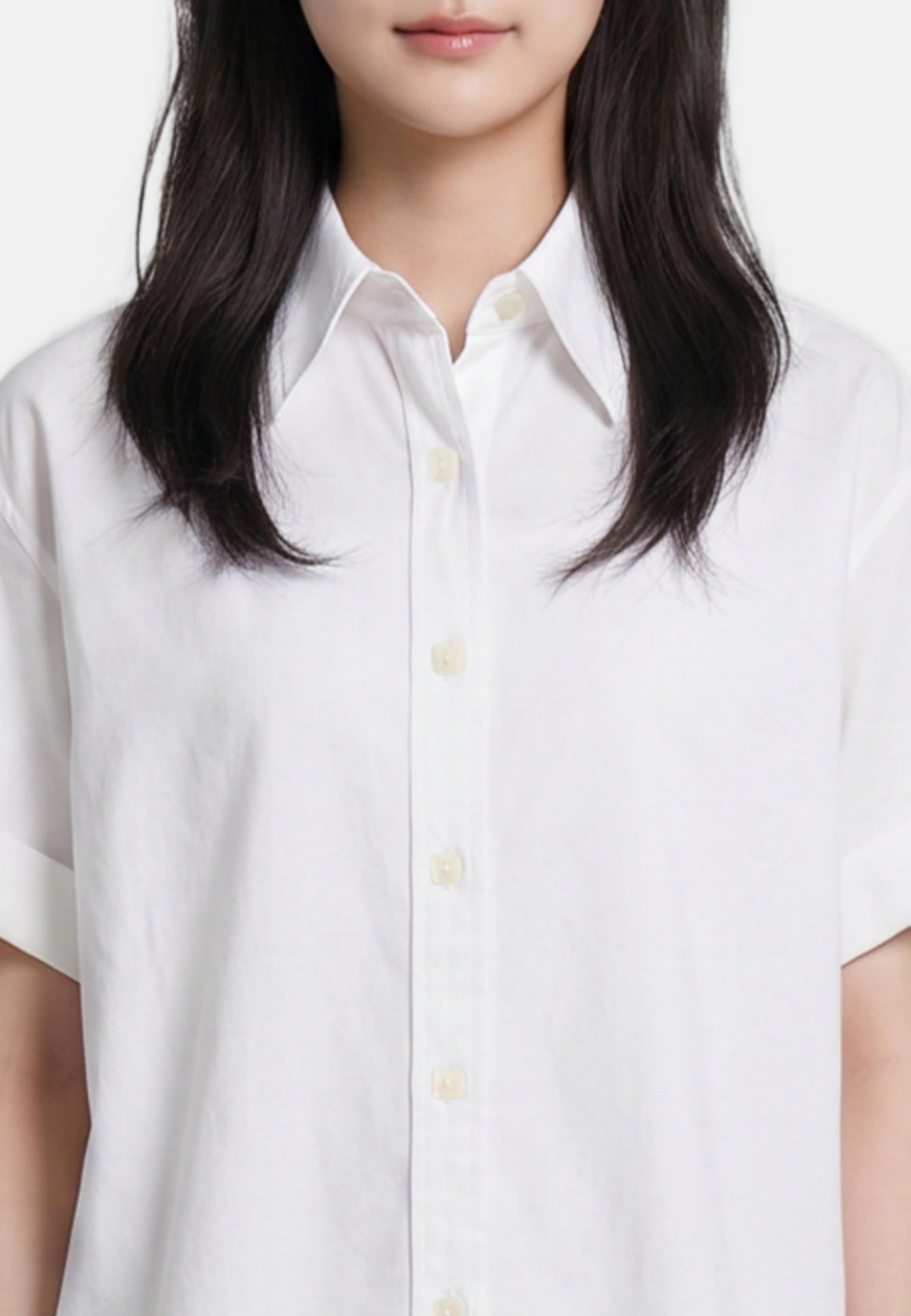 Blusa in Lyocell Panna