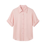 Blusa in Lyocell Rosa