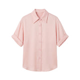 Blusa in Lyocell Rosa