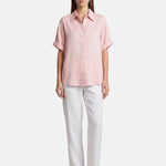 Blusa in Lyocell Rosa