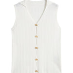 Top in 100% Viscosa Bianco