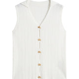 Top in 100% Viscosa Bianco