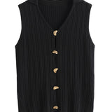 Top in 100% Viscosa Nero