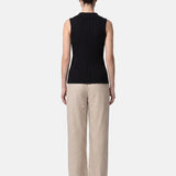 Top in 100% Viscosa Nero