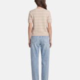 Blusa in Viscosa Beige
