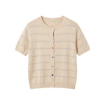 Blusa in Viscosa Beige
