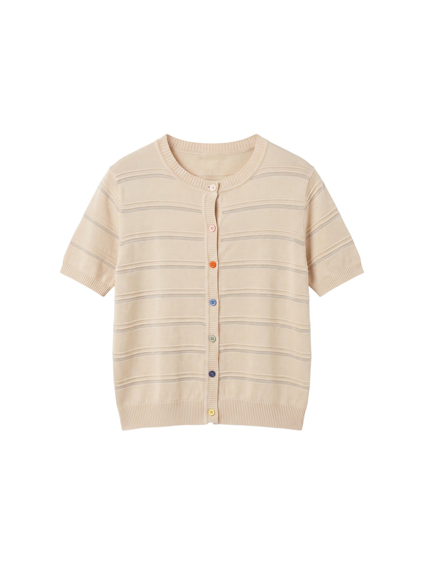 Blusa in Viscosa Beige
