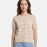Blusa in Viscosa Beige