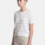 Blusa in Viscosa Bianco