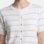 Blusa in Viscosa Bianco