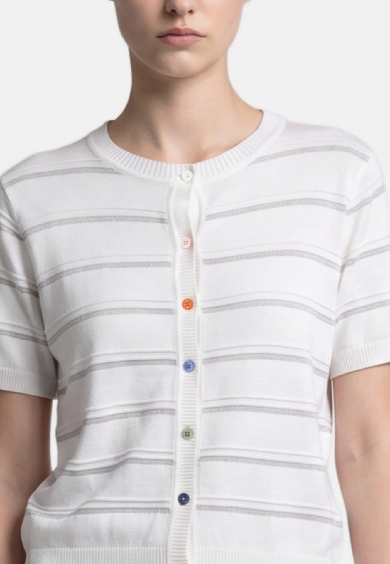 Blusa in Viscosa Bianco
