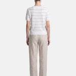 Blusa in Viscosa Bianco