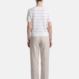 Blusa in Viscosa Bianco