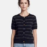 Blusa in Viscosa Nero