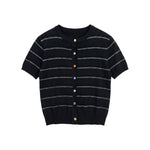 Blusa in Viscosa Nero