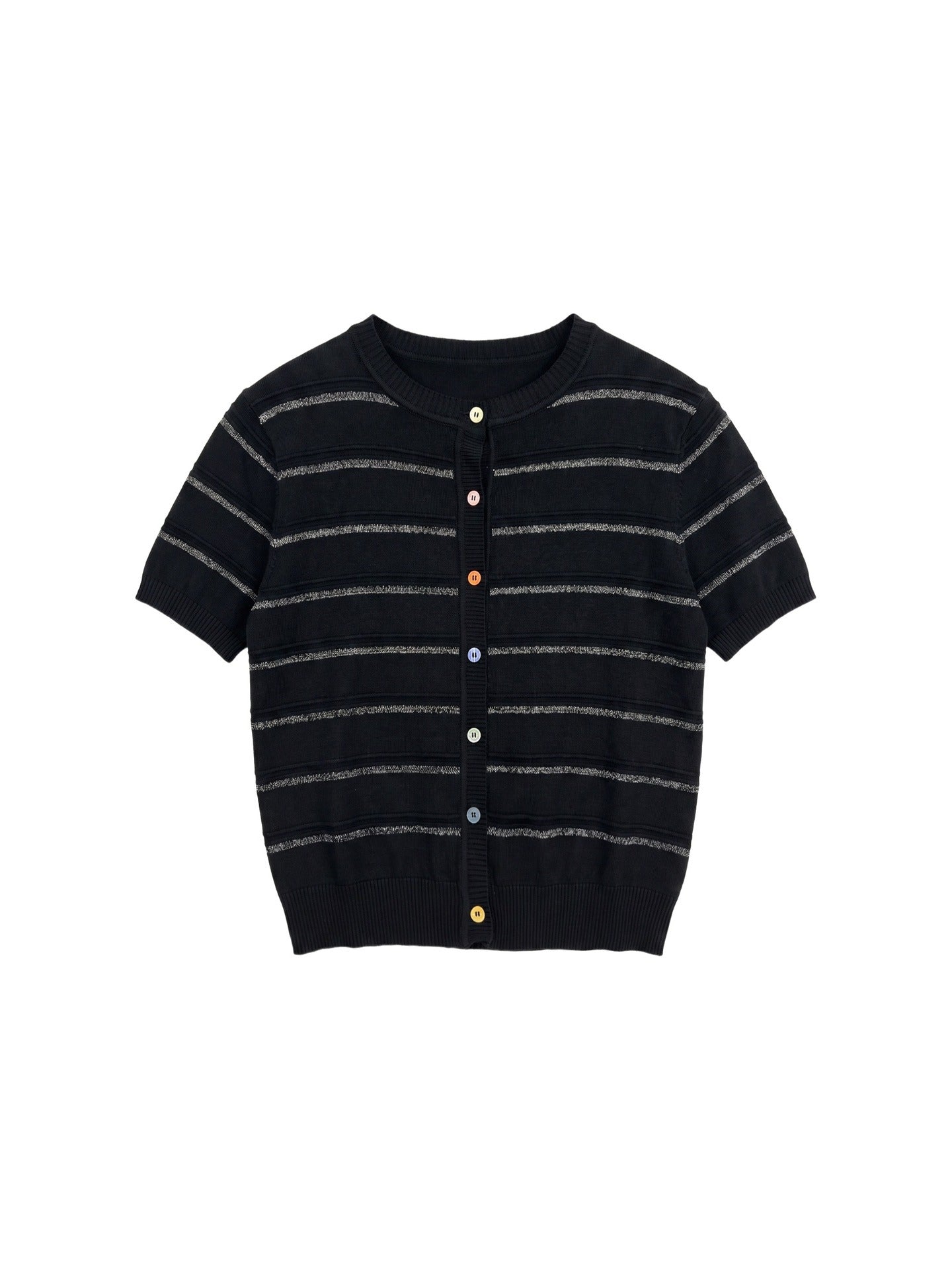 Blusa in Viscosa Nero
