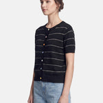 Blusa in Viscosa Nero