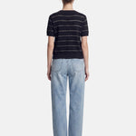 Blusa in Viscosa Nero