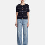 Blusa in Viscosa Nero