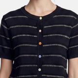 Blusa in Viscosa Nero