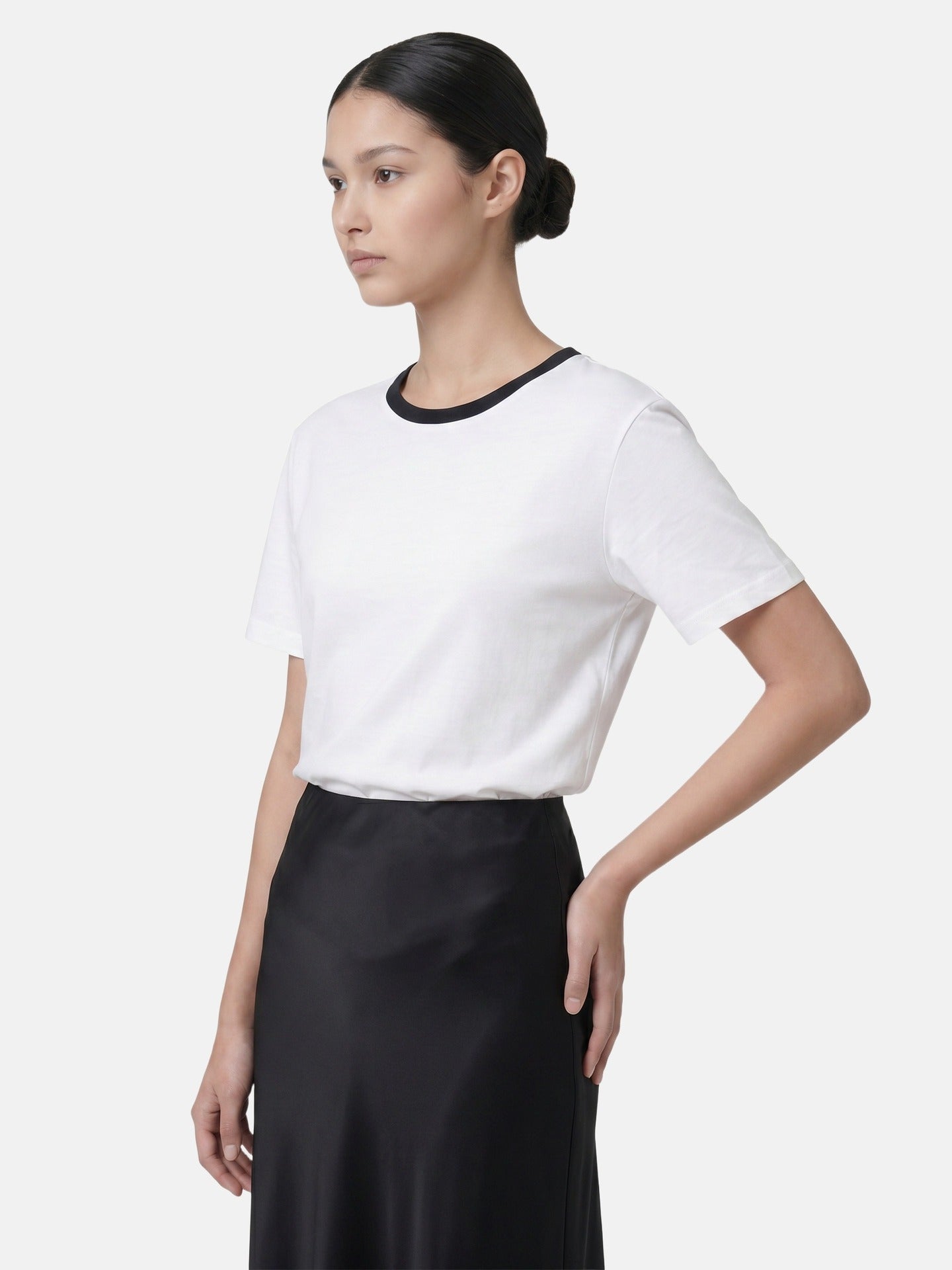 T-shirt in Cotone Bianco