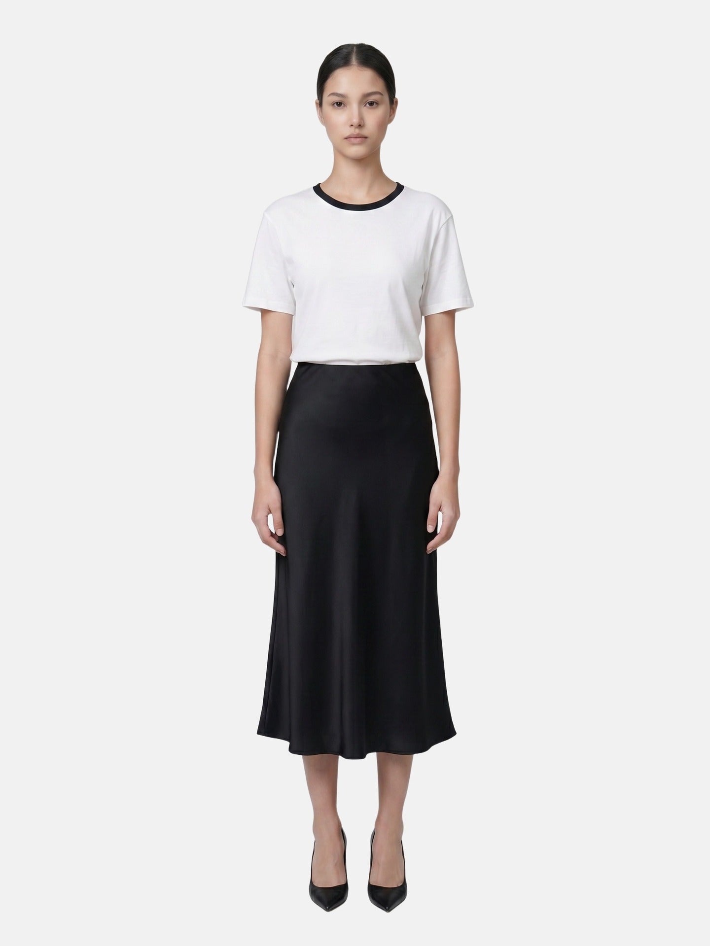 T-shirt in Cotone Bianco