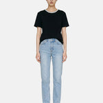 T-shirt in Cotone Nero