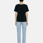 T-shirt in Cotone Nero